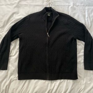Eddie Bauer Cotton Zip up Sweater